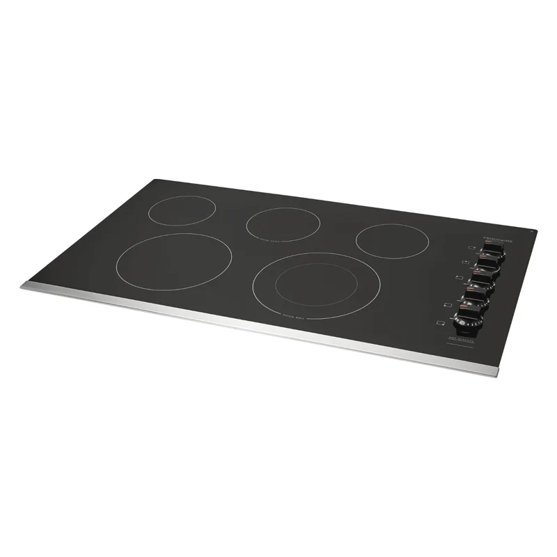 Frigidaire Plantilla Eléctrica Vitrocerámica Empotrable 36" 5 Discos, FFEC3625US