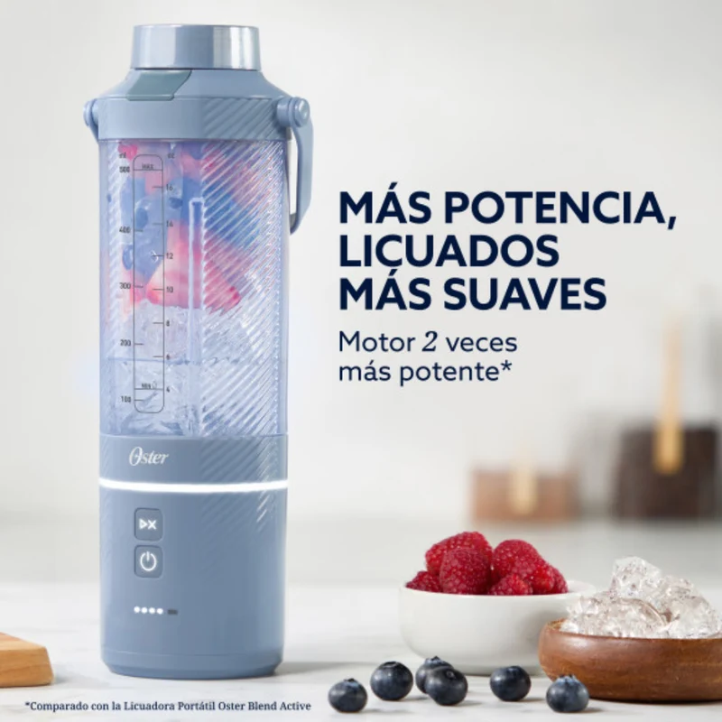 Oster Licuadora Personal Portátil Gomax 590ml, Blstgfp-mh20
